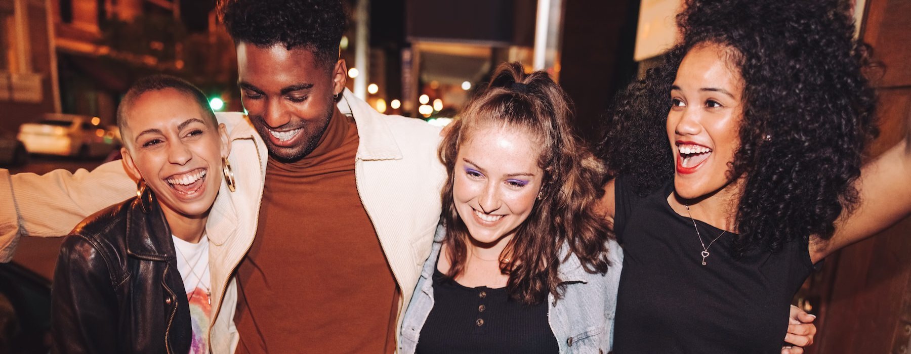 a group of friends posing for a picture